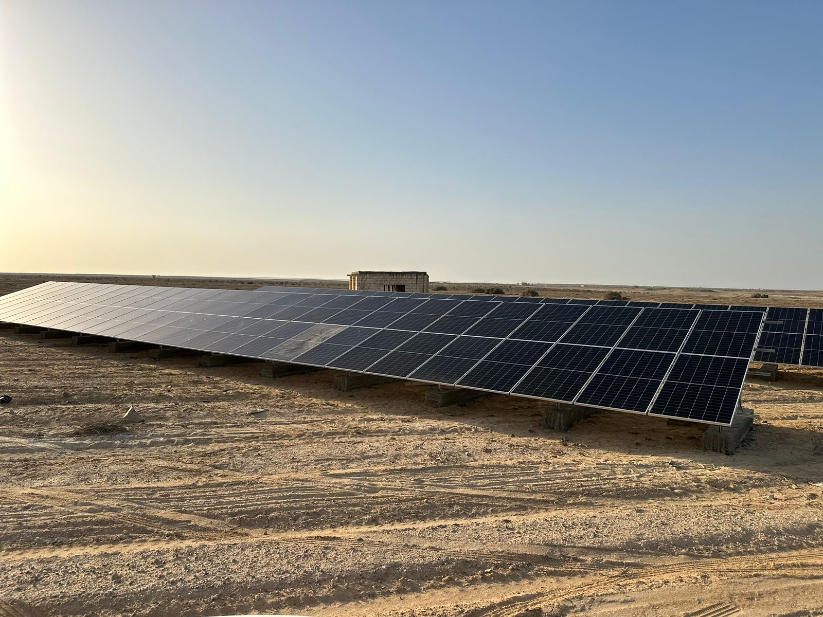 A 60kw station was delivered to Wadi El-Natroun justice area